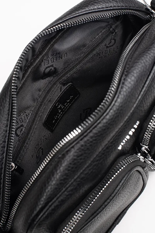 Juoda mažai rankinė su kišenėmis