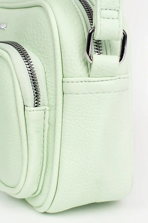 Žalia mažai rankinė su kišenėmis