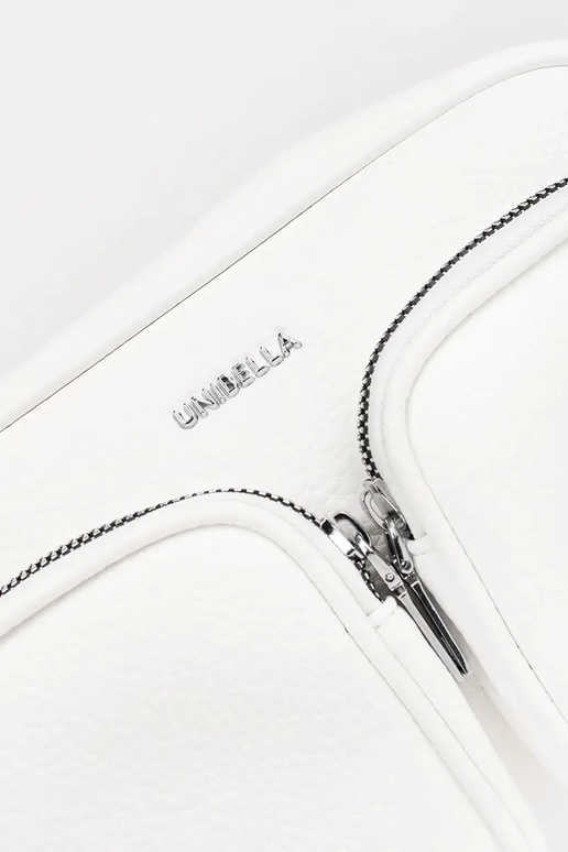 Balta mažai rankinė su kišenėmis