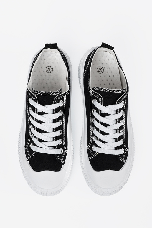 Juodos ir baltos spalvos Sneakers...