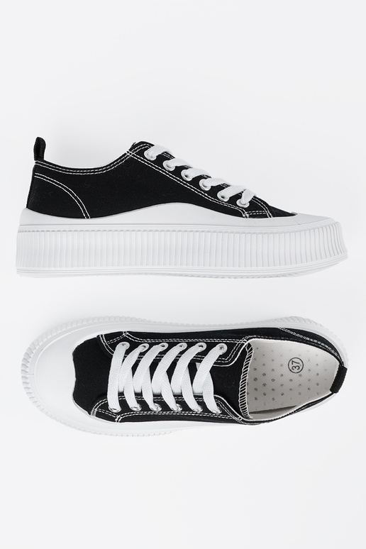 Juodos ir baltos spalvos Sneakers...