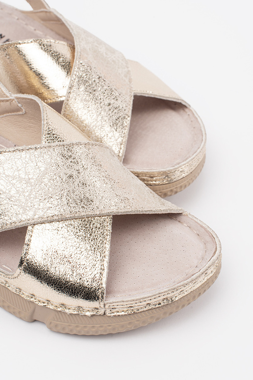 Aukso spalvos plokščios moteriškos... Aukso spalvos plokščios moteriškos...