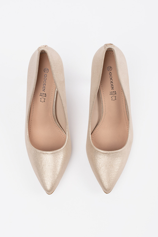 Smėlio spalvos blizgantys...