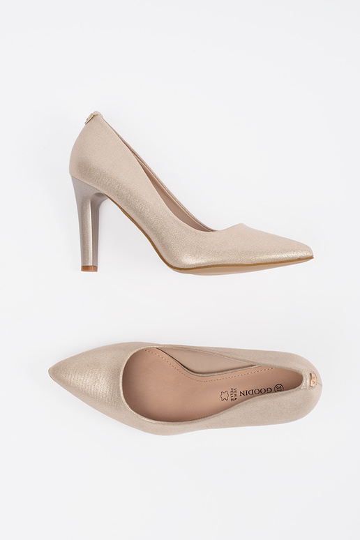 Smėlio spalvos blizgantys...