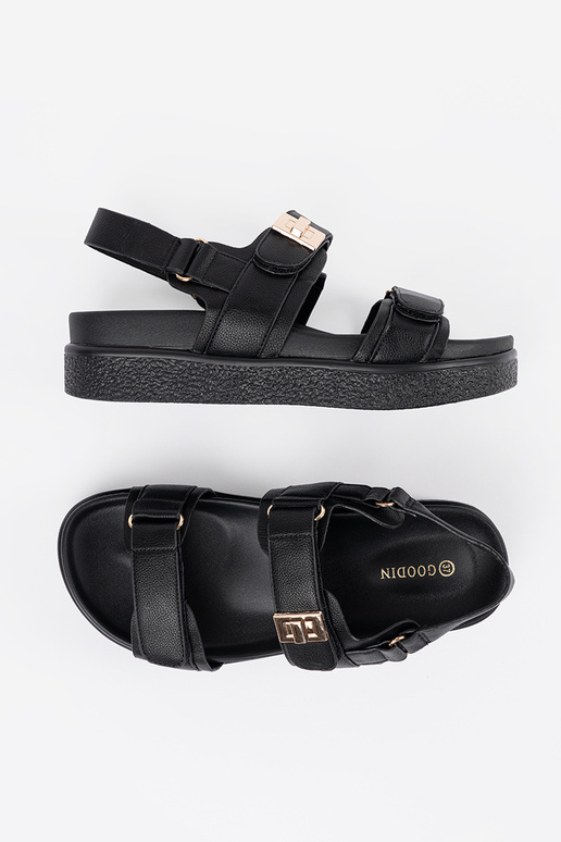 Juodos spalvos elegantiški sandalai... Juodos spalvos elegantiški sandalai...