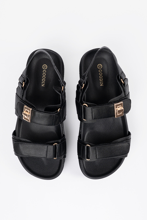 Juodos spalvos elegantiški sandalai... Juodos spalvos elegantiški sandalai...