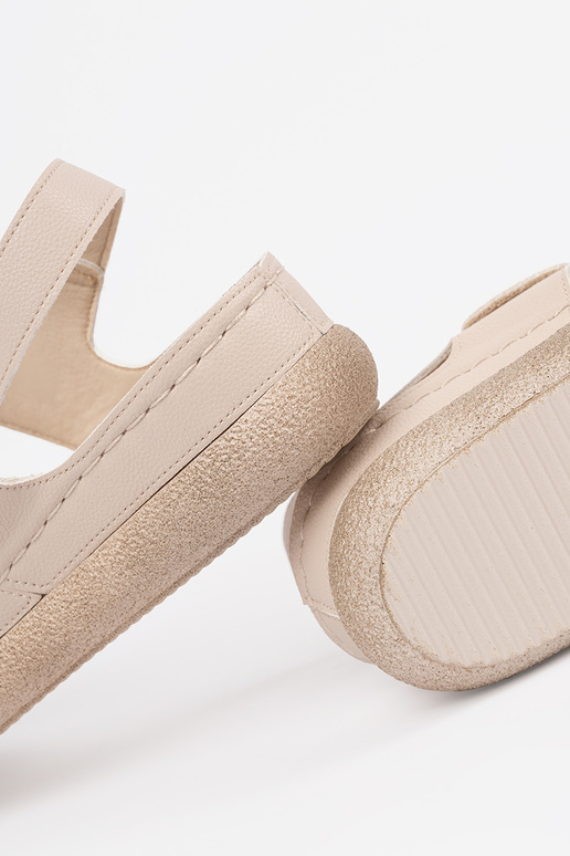 Moteriški sandalai dramblio kaulo...