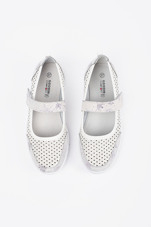 Smėlio spalvos balerinos