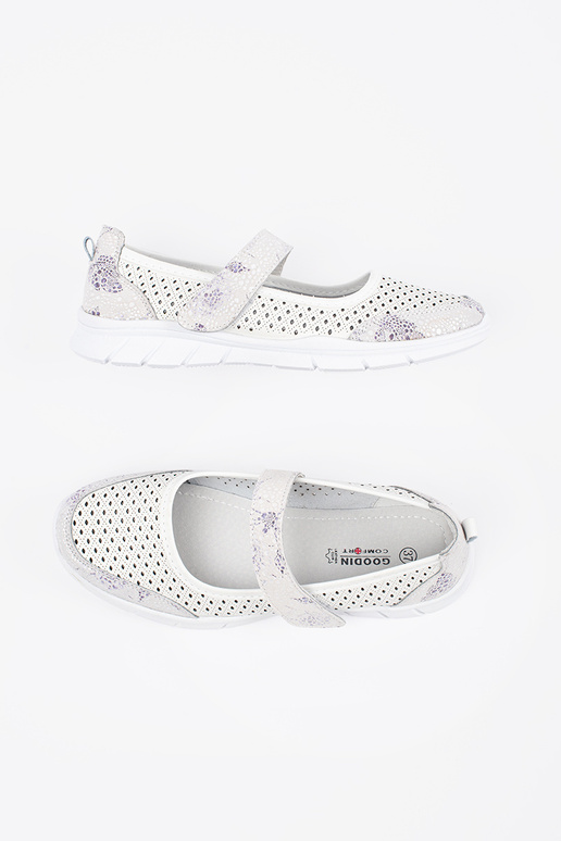 Smėlio spalvos balerinos