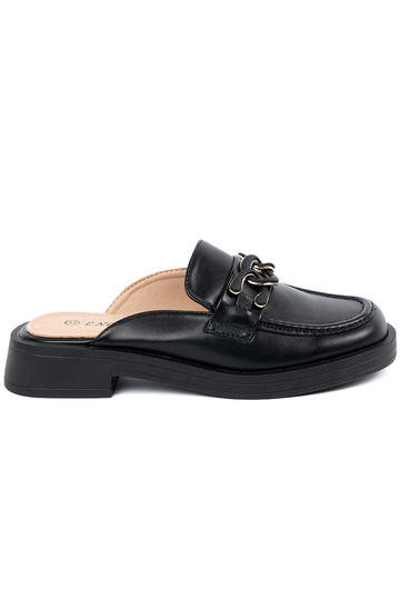 Juodos spalvos šlepetės iš...