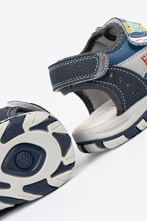 Mėlynos spalvos berniukų sandalai