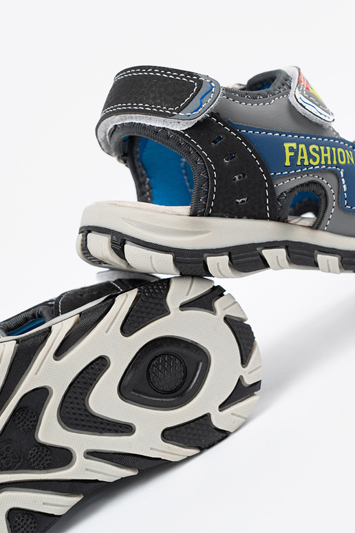 Mėlynos spalvos berniukų sandalai