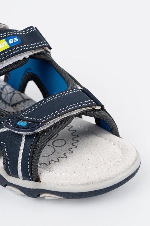 Mėlynos spalvos berniukų bateliai