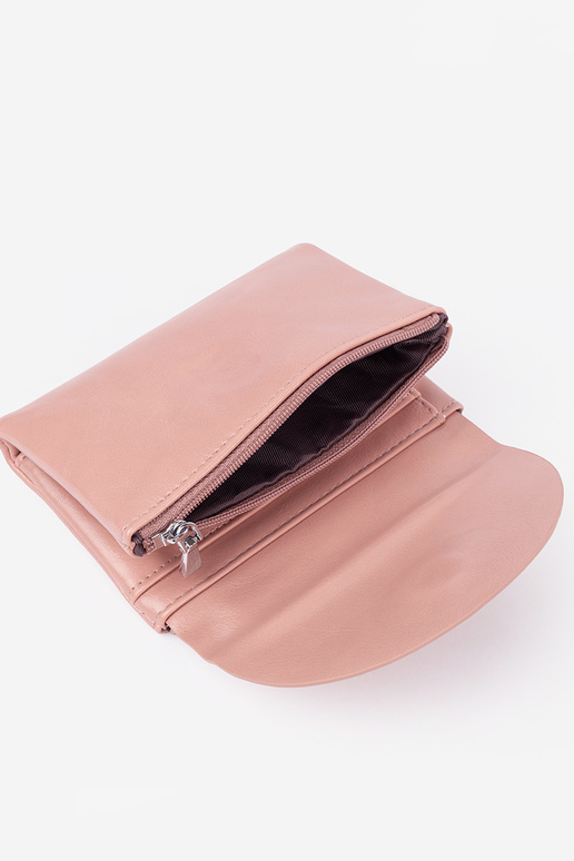 Rudos spalvos moteriška piniginė