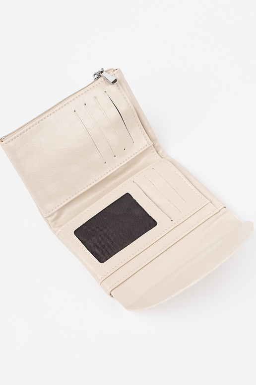 Raudonos spalvos moteriška piniginė