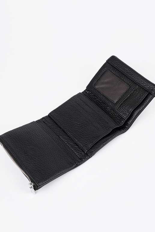 Juoda moteriška piniginė iš dirbtinės...