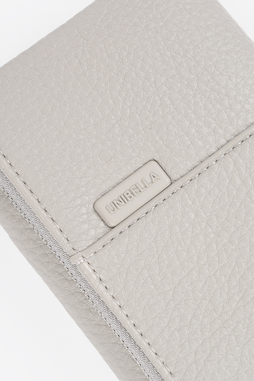 Pilka moteriška piniginė iš dirbtinės... Pilka moteriška piniginė iš dirbtinės...