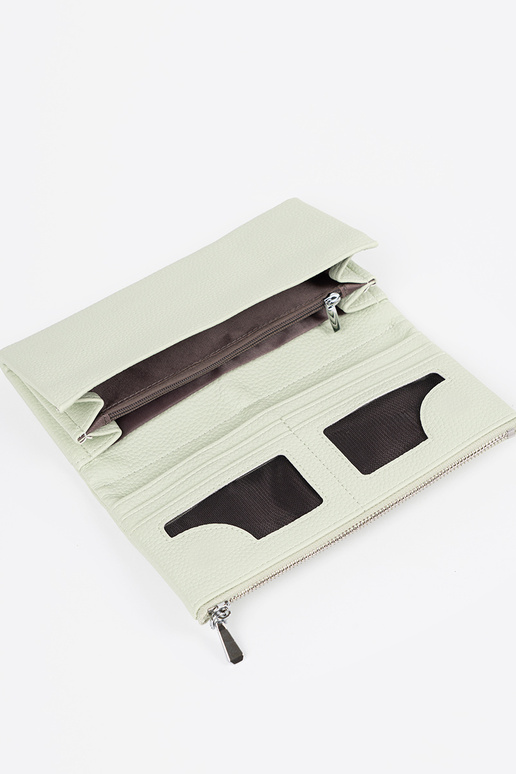 Žalia moteriška piniginė