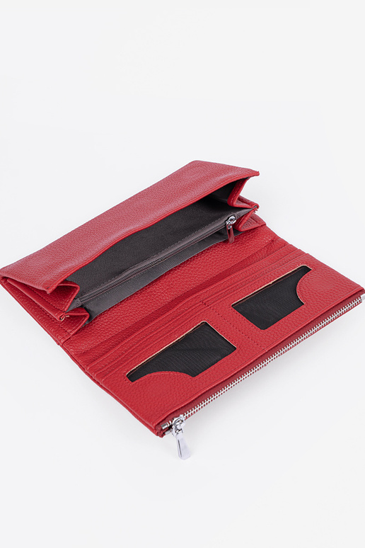 Raudona moteriška piniginė Raudona moteriška piniginė