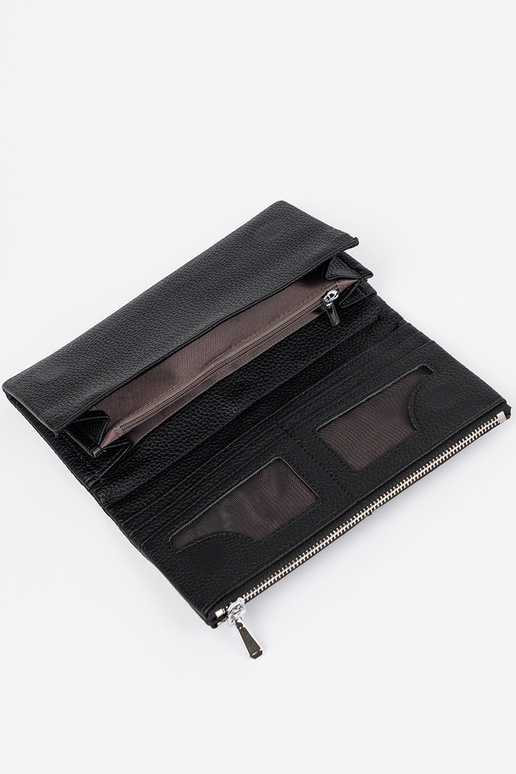 Juoda moteriška piniginė