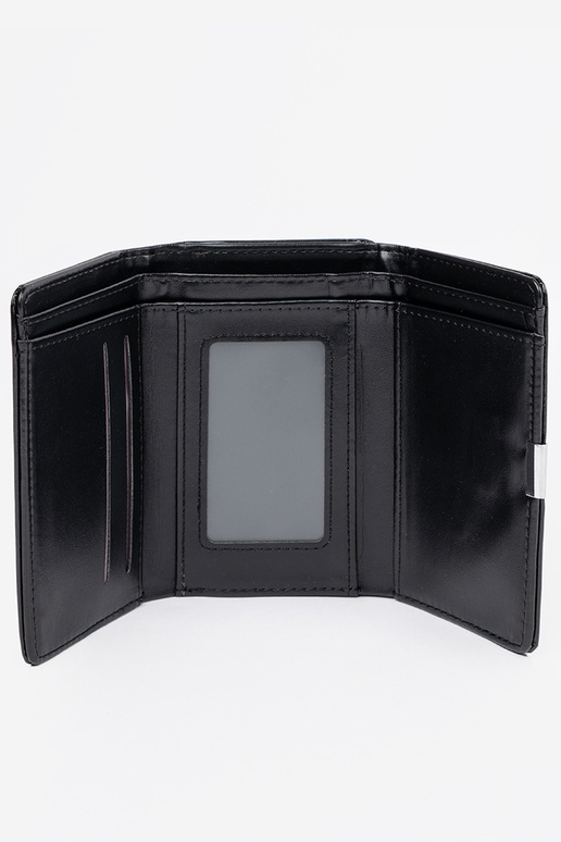 Juoda moteriška piniginė iš dirbtinės...