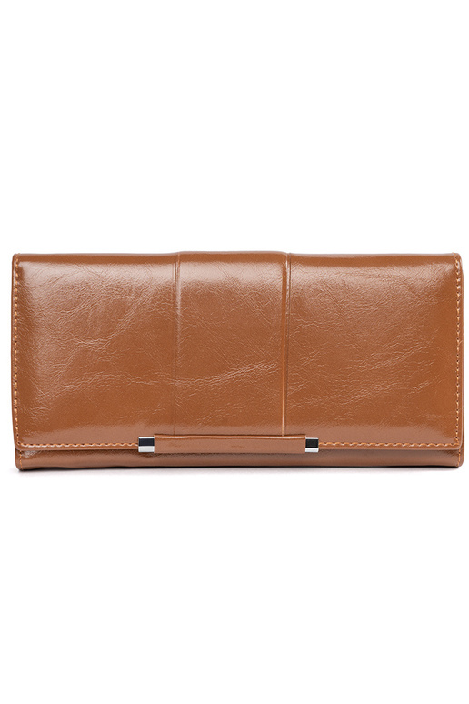 Elegantiška ruda moteriška piniginė