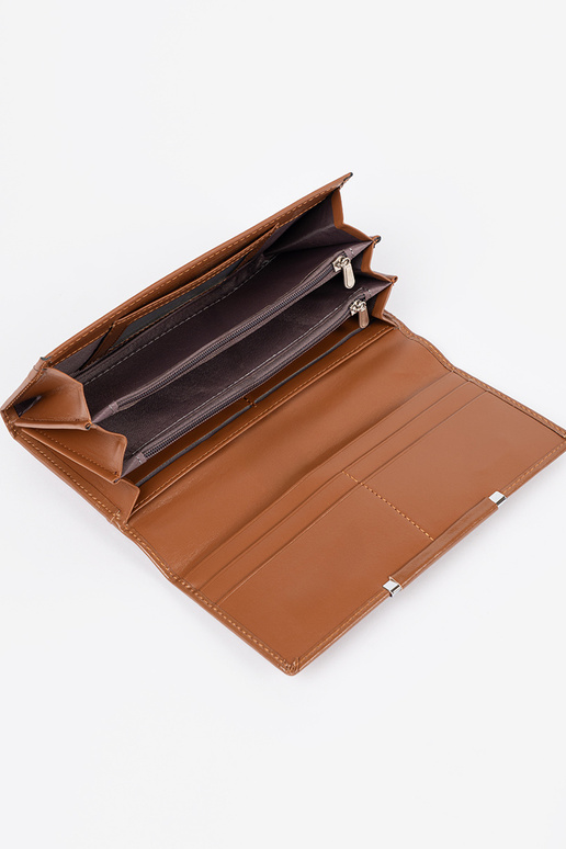 Elegantiška ruda moteriška piniginė