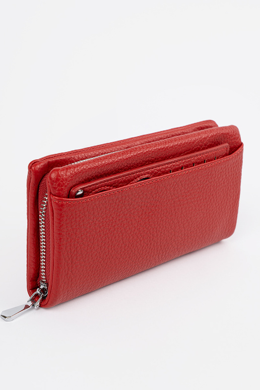 Didelė moteriška piniginė raudonos...