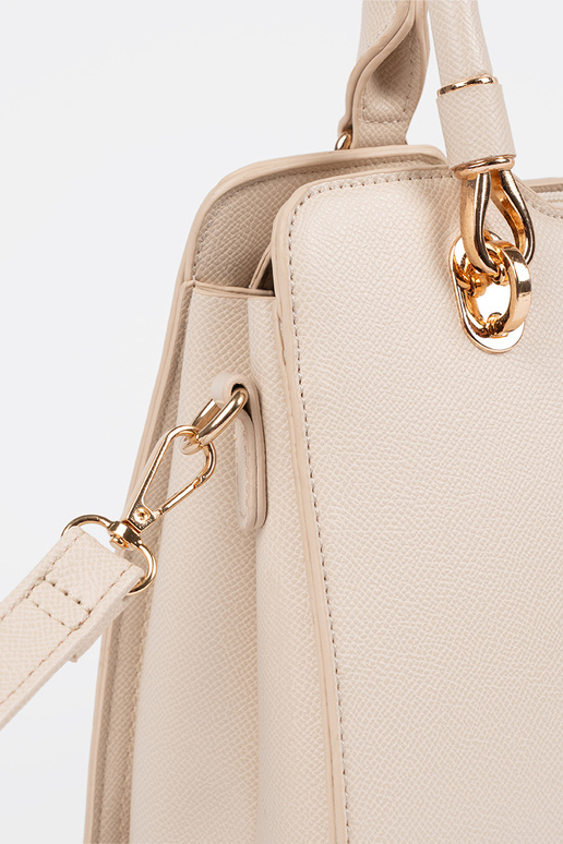 Smėlio spalvos moteriška rankinė Smėlio spalvos moteriška rankinė