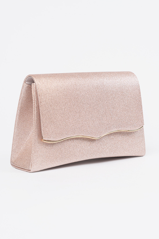 Rožinė rankinė su grandine