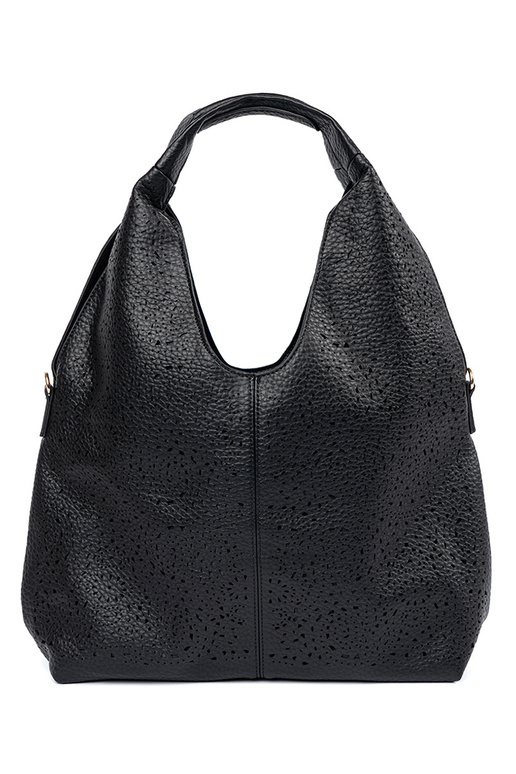 Juoda ažūrinė moteriška rankinė