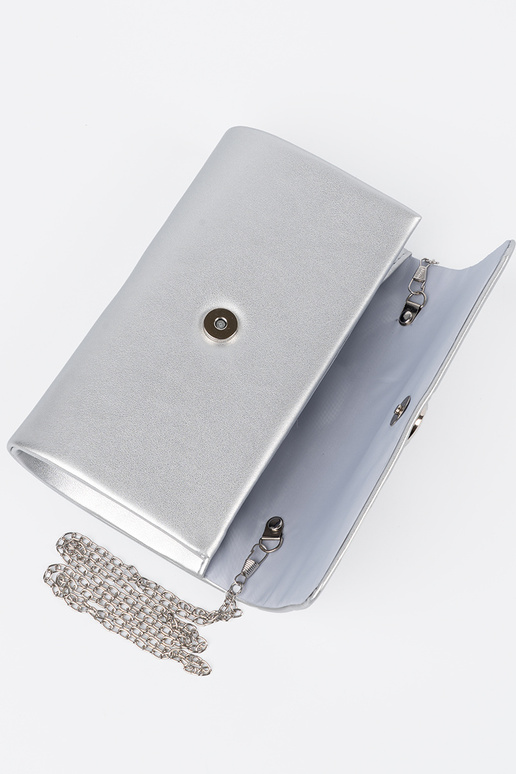 Rankinė voko tipo sidabro spalvos