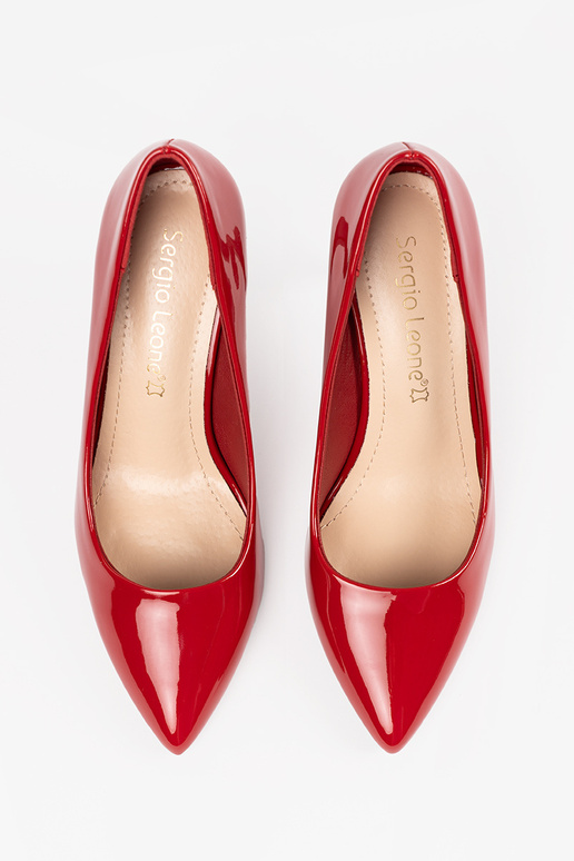 Raudonos spalvos odiniai moteriški...