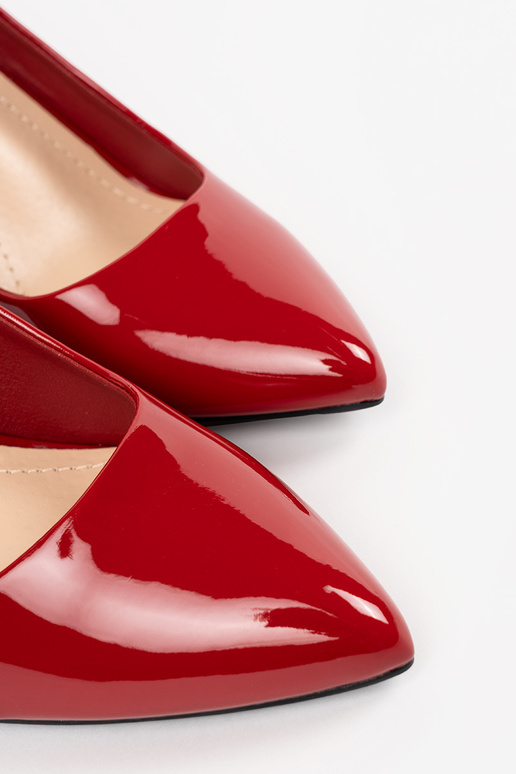 Raudonos spalvos odiniai moteriški...