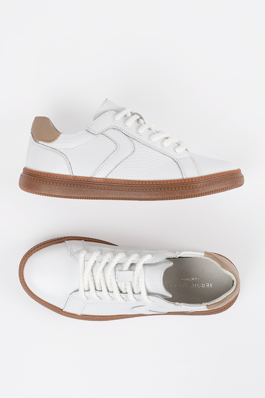 Balti odiniai moteriški sportbačiai... Balti odiniai moteriški sportbačiai...