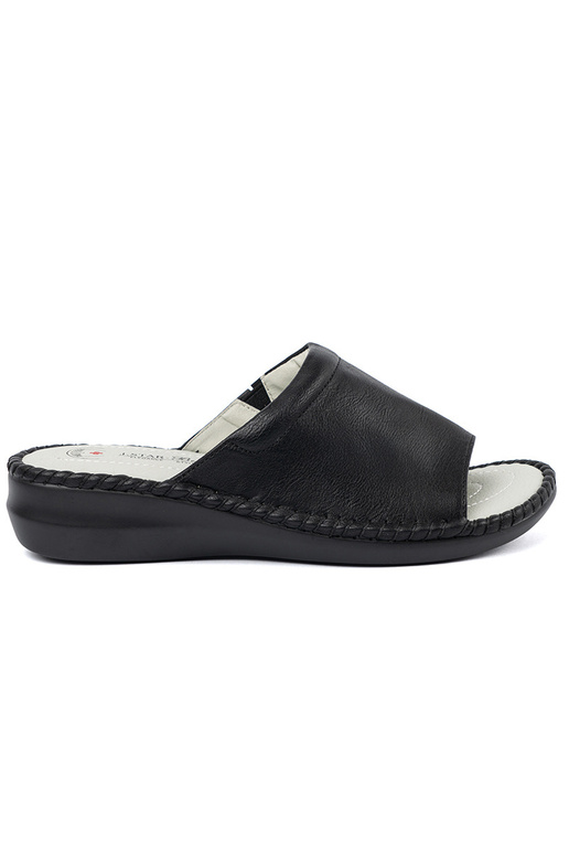 Moteriškos šlepetės su odiniais...