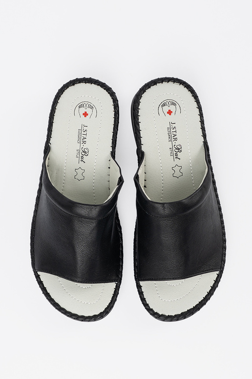 Moteriškos šlepetės su odiniais...