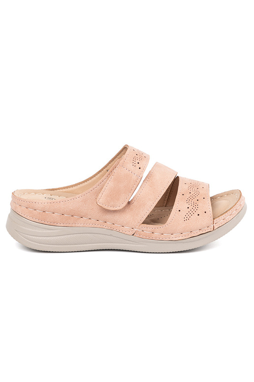 Šlepetės ant žemos platformos rožinės...