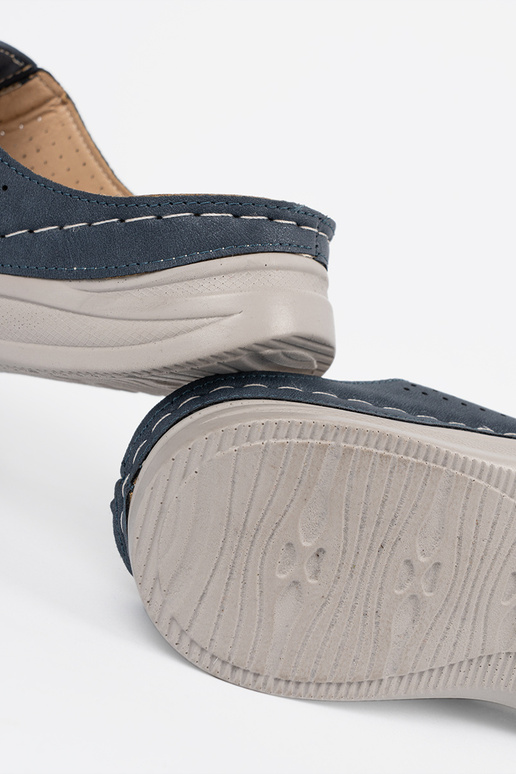 Patogūs šlepetės su įrangais mėlynos...