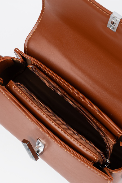 Ryškiai smėlio spalvos maža  rankinė