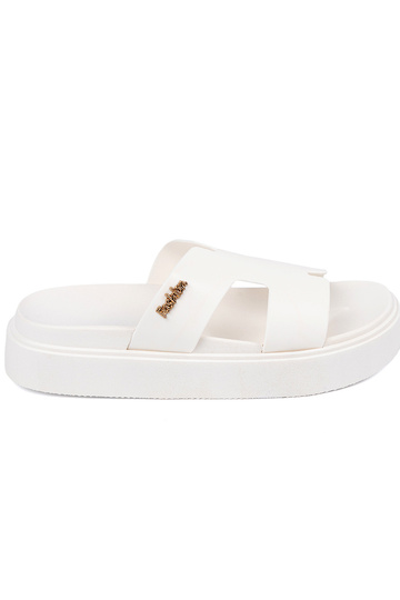 Šlepetės moterų baltos...