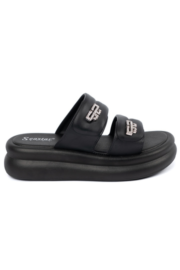 juodos spalvos Šlepetės...