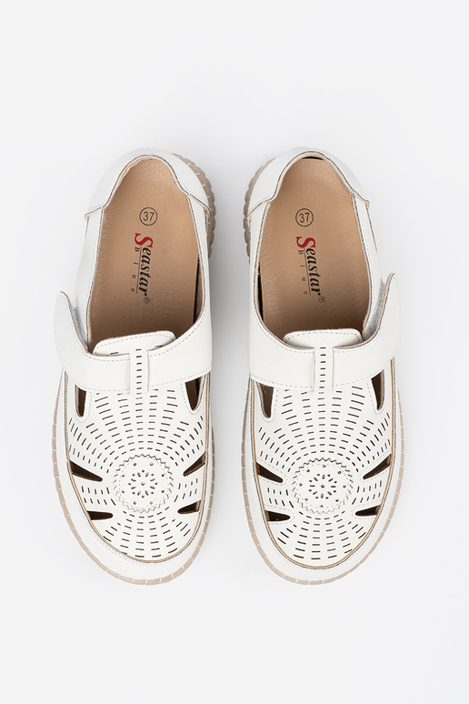 moteriški pusbačiai ažūriniai Velcro...