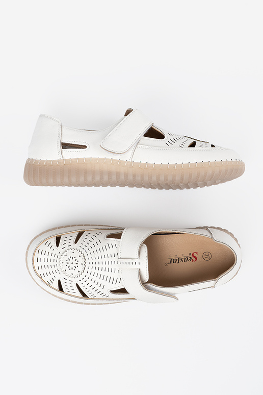 moteriški pusbačiai ažūriniai Velcro...