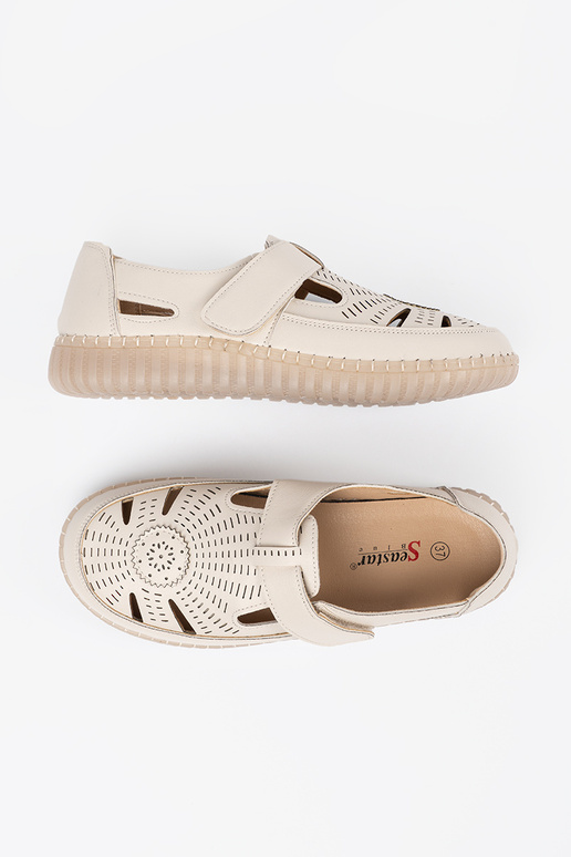 moteriški pusbačiai ažūriniai Velcro...