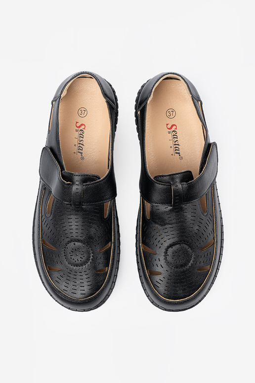 moteriški pusbačiai ažūriniai Velcro...