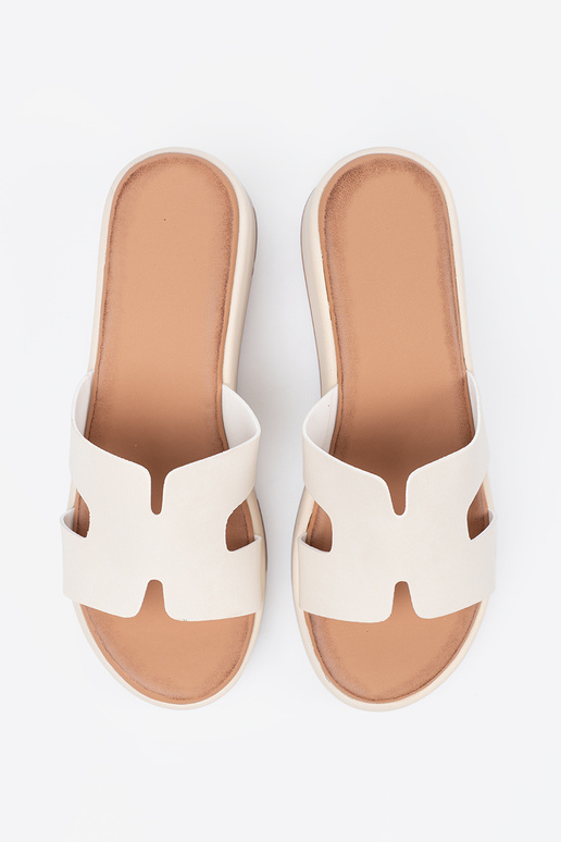 Ryškios smėlio spalvos moteriškos...