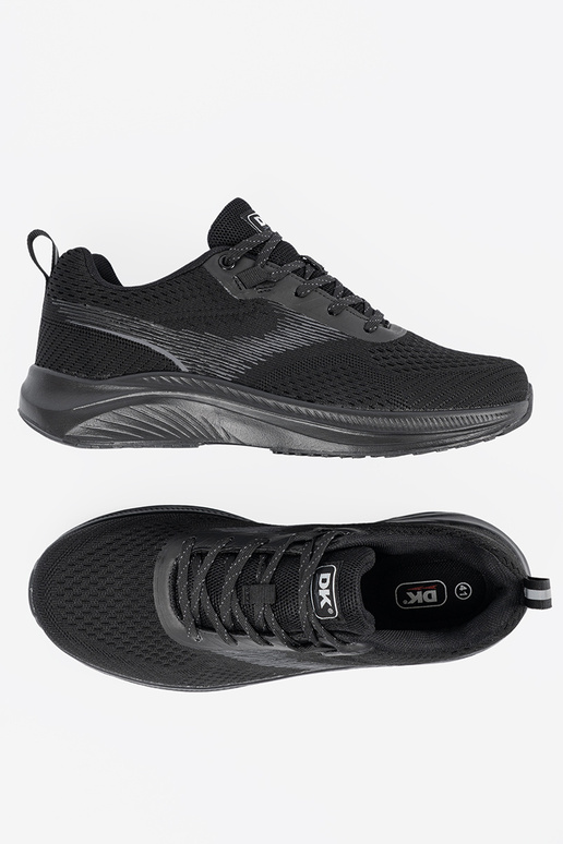 Juodos spalvos sportiniai bateliai