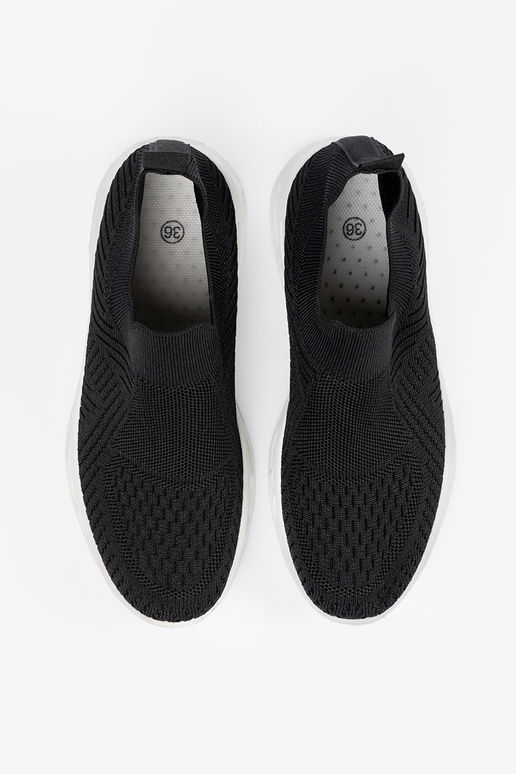 Juodos spalvos moteriški sportiniai...