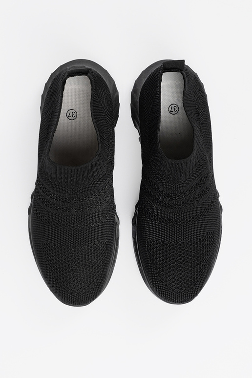 Juodos spalvos moteriški sportiniai...